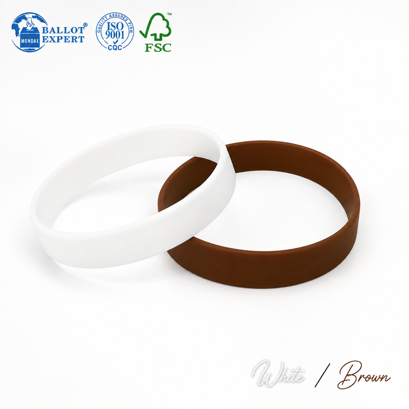 Solid Color Election Wristband 2